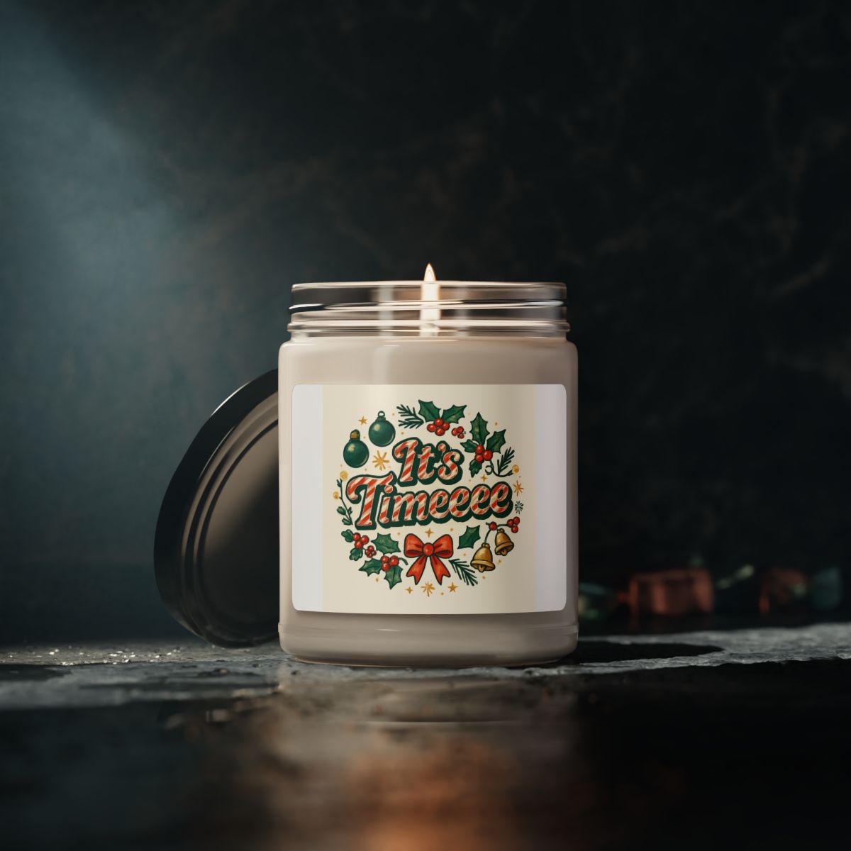 It's Timeeee Christmas Candle | Soy 9oz